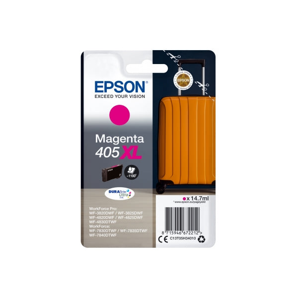 TINTA EPSON MAGENTA 405XL WF-38xx/48xx