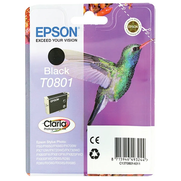 EPSON INK CARTRIDGE BLACK L R265/360/RX560/PX650/820F