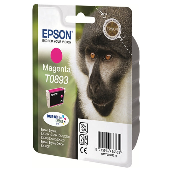 CARTUCHO DE TINTA EPSON MAGENTA STY S20/X205/405 CON RADIOFRECUENCIA