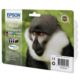 EPSON CARTRIDGE PACK 4 COLORS M T0891/2/3/4 WITH SAFETY