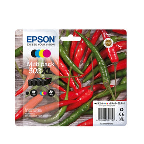 PACK TINTA EPSON 503XL 4 COLORES XP5200/05/WF2960/65