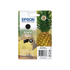 EPSON INK CARTRIDGE BLACK 604 XP2200/05/ 3200/05/ 4200/05/ WF2910/30/ 35/ 50