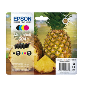 EPSON INK PACK 4 COLORS 604 XP2200/05/3200/05/4200/05/WF2910/30/35/50