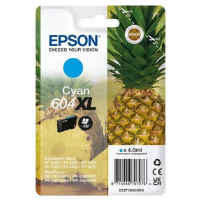 TINTA AZUL EPSON 604XL XP2200/05/ 3200/05/ 4200/05/ WF2910/30/ 35/ 50