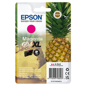 EPSON MAGENTA INK 604XL XP2200/05/3200/05/4200/05/WF2910/30/35/50