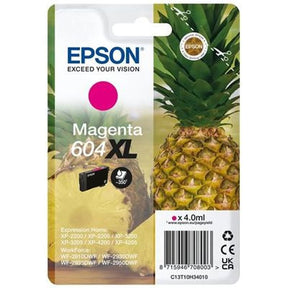 EPSON TINTEIRO MAGENTA 604XL XP2200/05/3200/05/4200/05/WF2910/30/35/50