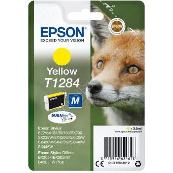 EPSON YELLOW INK M S22/SX125/130/425W/BX305F WITH RADIO FRE