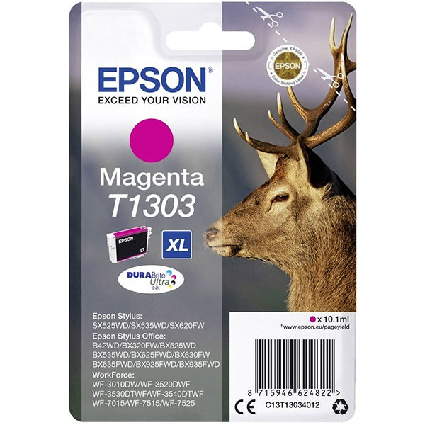 EPSON MAGENTA XL SX525/620/B42/935/WF-7 INK CARTRIDGE