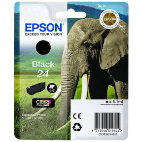 TINTA NEGRA EPSON 24 CLARIA PHOTO HD XP-850/750/950/55/860/760/960