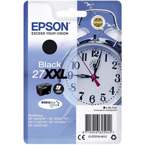 CARTUCHO DE TINTA EPSON NEGRO 27XXL WF-3620-40/WF-7110-7610-7620