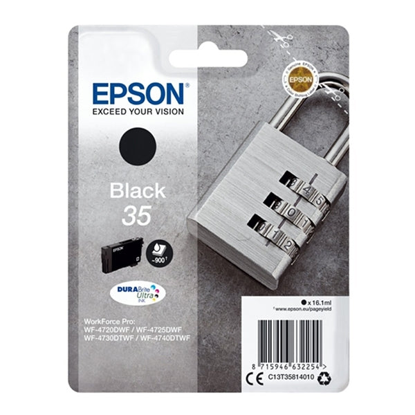 CARTUCHO DE TINTA EPSON NEGRO 35 PRO WF-4710DTWF/WF-4725DWF/WF-4720DWF