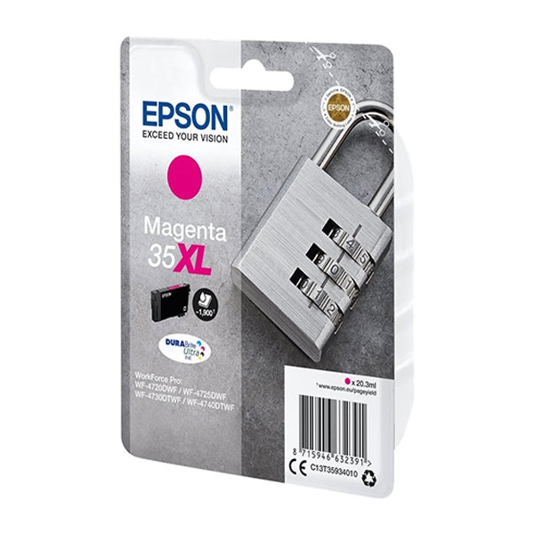 EPSON MAGENTA INK 35XL PRO WF-4710DTWF/WF-4725DWF/WF-4720DWF