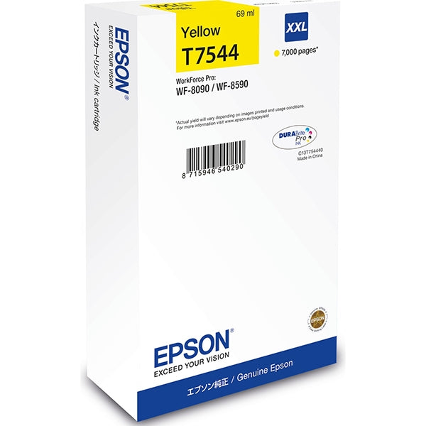 CARTUCHO DE TINTA AMARILLO EPSON XXL WF-8090/WF-8590