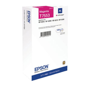 CARTUCHO DE TINTA EPSON MAGENTA XL T7553 WF-8590/8090/8010/8510