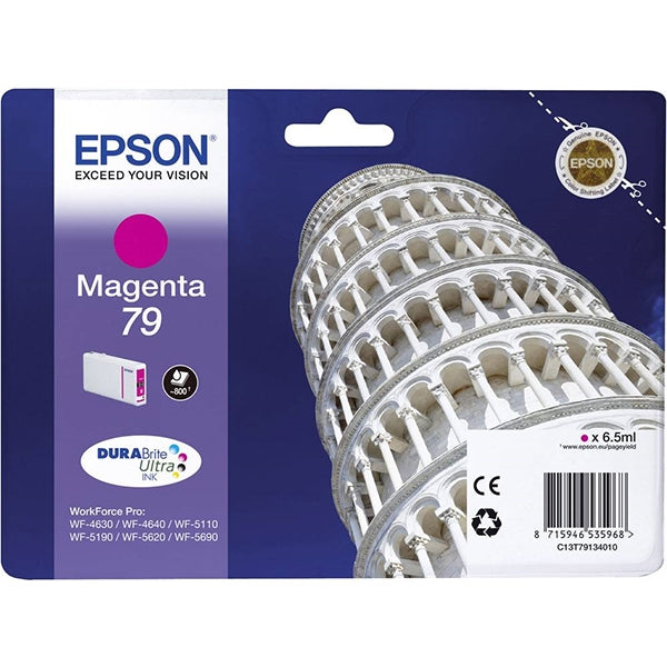 EPSON TINTEIRO MAGENTA L 800p WF-5620DWF/4630DWF/4640DTWF/5110DW/5690DWF/5190DW