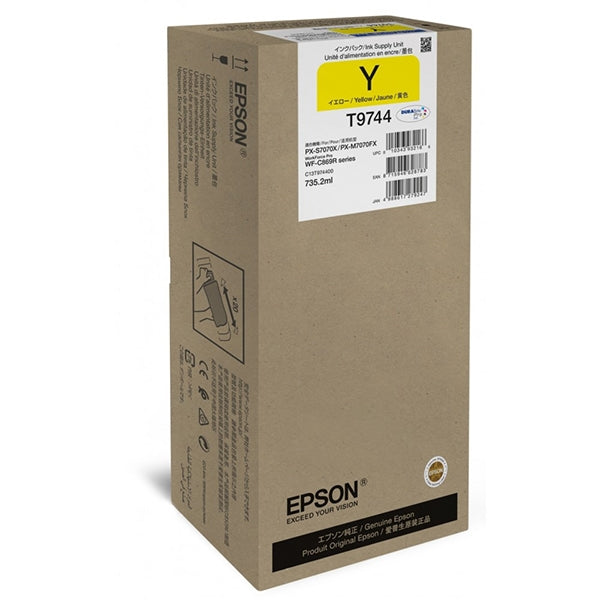 CARTUCHO DE TINTA AMARILLO EPSON XL T9734 WF-C869R