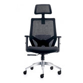 SILLA DE OFICINA ERGONÓMICA AJUSTABLE UF