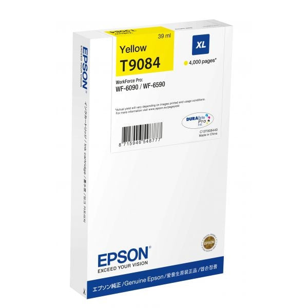 CARTUCHO AMARILLO EPSON XL T9084