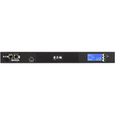 Eaton eATS ePDU EATS120 - Unidade de distribuição de potência (montável em bastidor) - AC 120 V - 1.92 kW - Ethernet 10/100, RS-232 - entrada: NEMA 5-20P - conectores de saída: 8 (NEMA 5-20R) - 1U - América do Norte