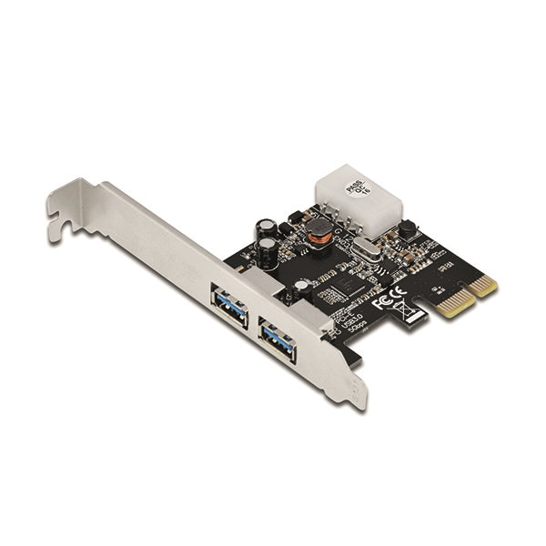 TARJETA EWENT PCI EXPRESS USB 3.1 2 PUERTOS EXTERNOS PLATA