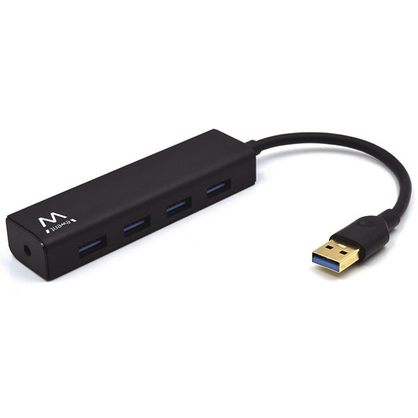 EWENT HUB USB3.0 4 PUERTOS USB3.0 CON CONECTOR DE ALIMENTACIÓN