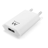 CARGADOR USB EWENT SMART IC 1 PUERTO 1A 5W BLANCO