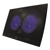 EWENT NOTEBOOK COOLING 17 2 SILENT LED FAN 4 USB