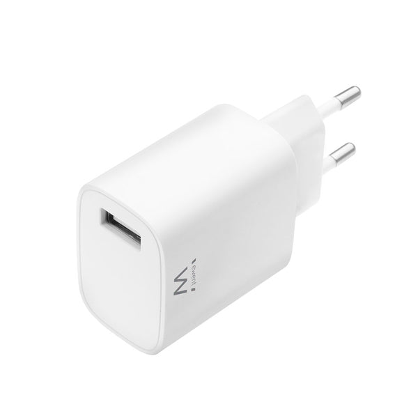 CARGADOR USB EWENT SMART IC 1 PUERTO 2.4A 12W BLANCO