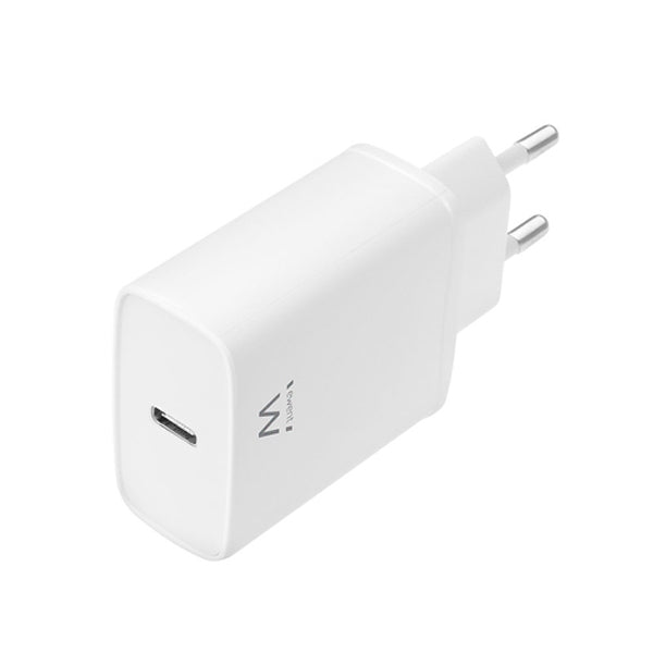 EWENT CHARGER USB-C SMART IC 20W POWER DELIVERY WHITE