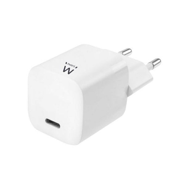 EWENT CARREGADOR NANO USB-C POWER DELIVERY (33W) BRANCO