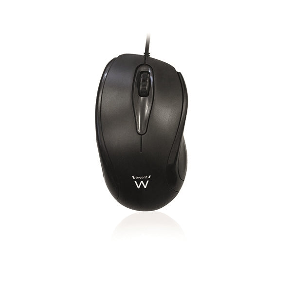 EWENT USB MOUSE 1000DPI BLACK