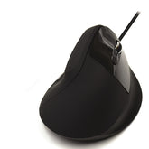 EWENT ERGONOMIC VERTICAL MOUSE 1800DPI 5 BUTTONS USB BLACK