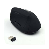 EWENT WIRELESS MOUSE ERGONOMIC BATTERY 1600DPI BLACK