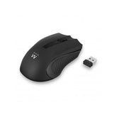 EWENT WIRELESS MOUSE 1000DPI BLACK