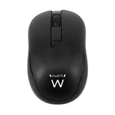 EWENT WIRELESS MOUSE 1000DPI BLACK BULK