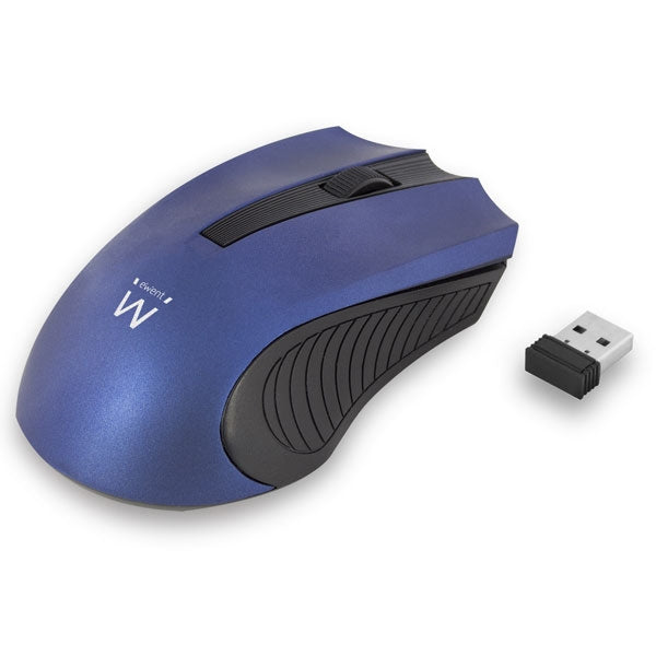 EWENT MOUSE INALAMBRICO 1200DPI AZUL