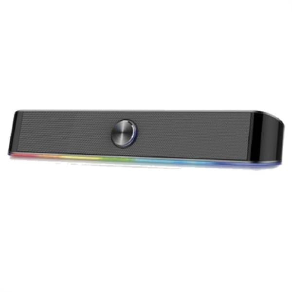 EWENT SOUNDBAR GAMING RGB 6W RMS JACK 3.5/ USB BLUETOOTH