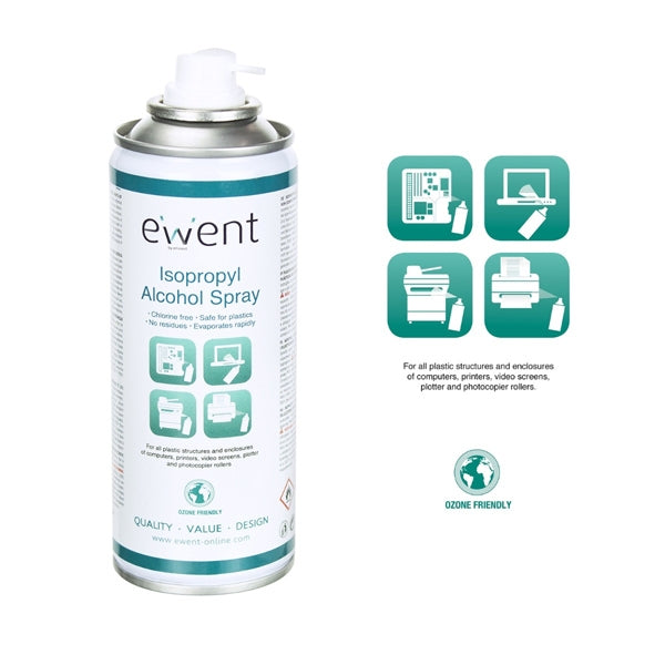 EWENT SPRAY CLEANING ISOPROPYL ALCOHOL 400ML