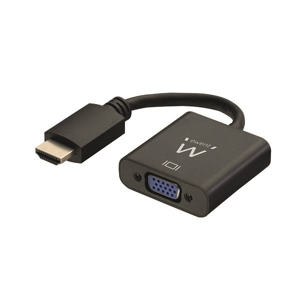 EWENT ADAPTADOR HDMI PARA VGA-F C/3.5MM