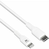 CABLE USB EWENT TIPO C PARA RAYOS 2MT BLANCO