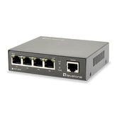 LEVELONE SWITCH 5P FAST ETHERNET / 250M 60W 4 POE