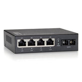 LEVELONE SWITCH 4 PORT 10/100MMBPS + 1 MMF SC PORT