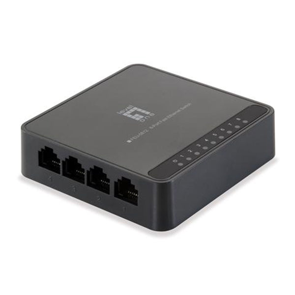 INTERRUPTOR LEVELONE 8 PUERTOS ETHERNET RÁPIDO