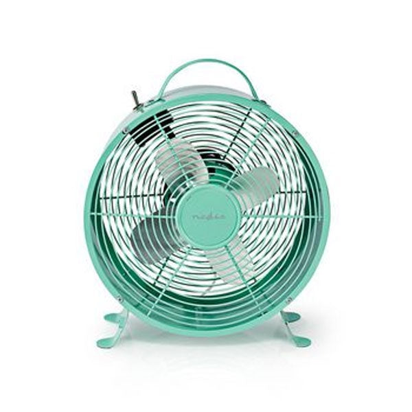 NEDIS TABLE FAN MAINS POWERED DIAMETER 250 MM 20 W 2-SPEED TURQUOISE