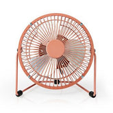 NEDIS TABLE FAN USB POWERED DIAMETER 150 MM 3 W 1-SPEED VINTAGE PINK