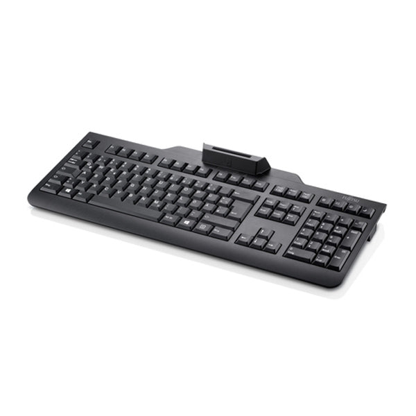 LECTOR DE TARJETAS INTELIGENTES FUJITSU KEYBOARD100 SCR NEGRO