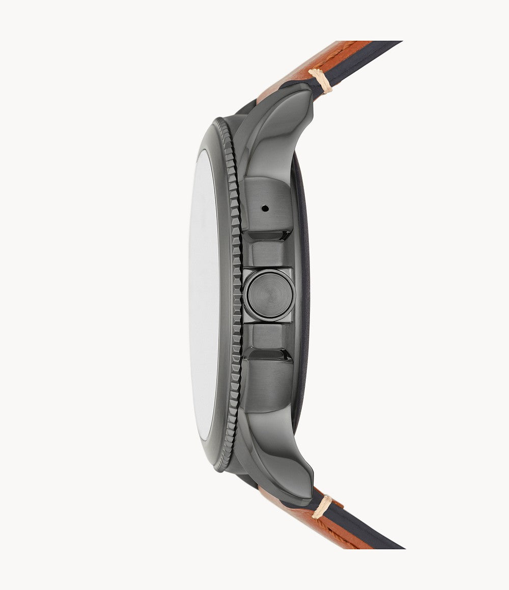 GEN 5E SMARTWATCH BROWN LEATHERCONS