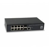 LEVELONE SWITCH 10x10/100/1000 L2 MANAGED+2xSFP