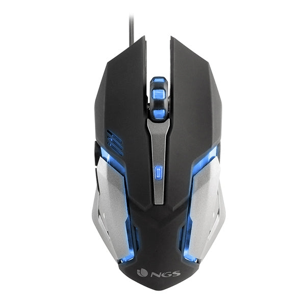 NGS MOUSE GAMING USB 2400 DPI AMBIDIESTRO