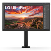 LG MONITOR IPS 27 UHD 4K HDMI DP USB-C COLUNAS ERGO HAS PIVOT 27UN880-B